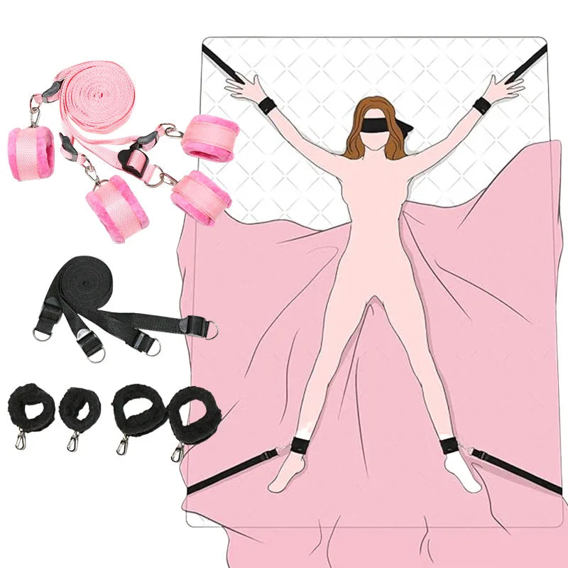 Kit Bondage BDSM Sotto Materasso