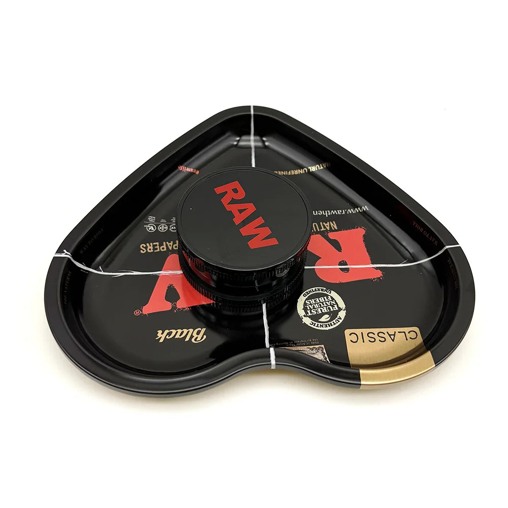 Set Vassoio a Cuore e Grinder
