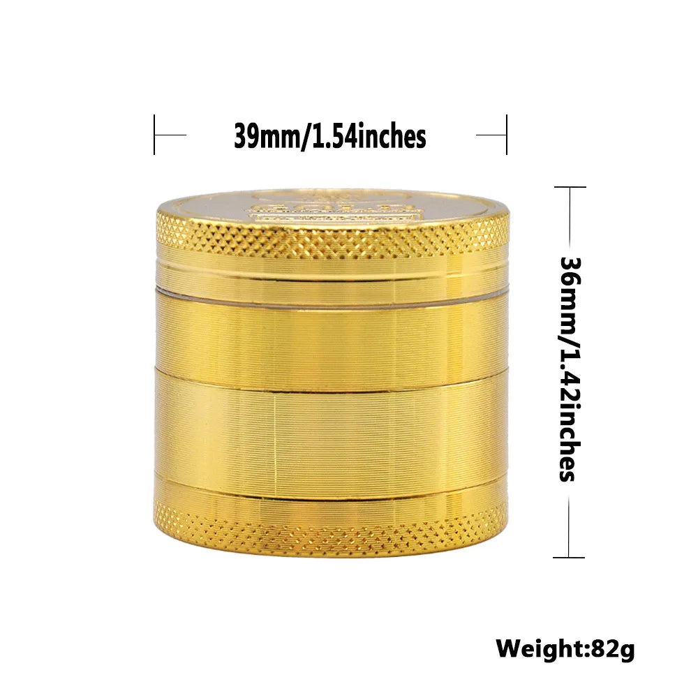 Grinder Portatile Metallico 40mm 4 Strati