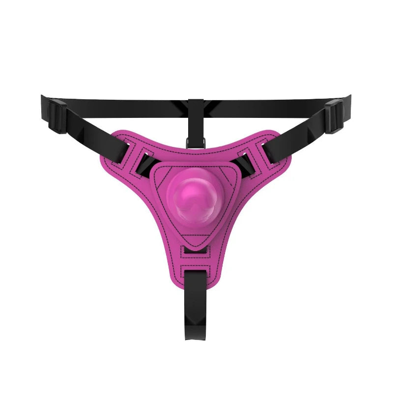 Strapon Indossabile in Pelle con Dildo