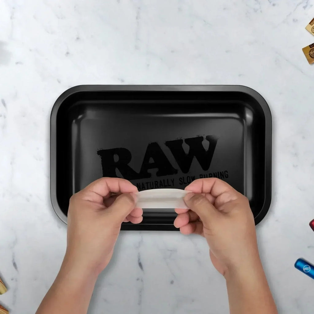 Vassoio Raw per Rollare Nero Opaco