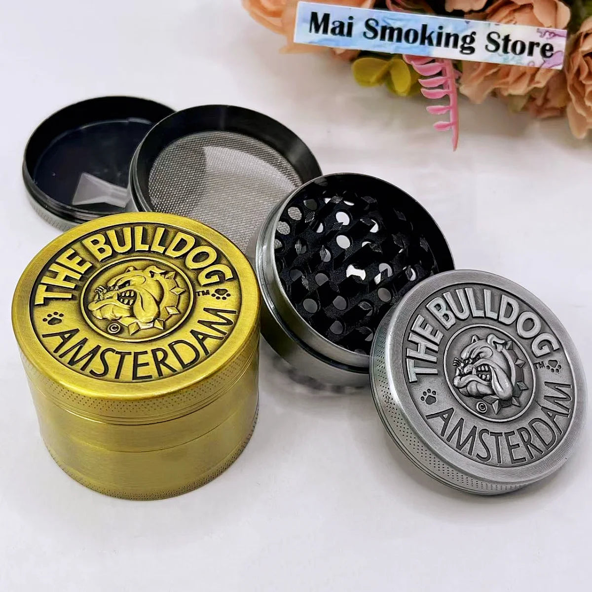 Grinder Bulldog Metallico 40/50mm 4 Strati