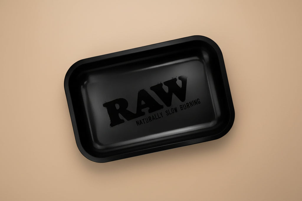 Vassoio Raw per Rollare Nero Opaco