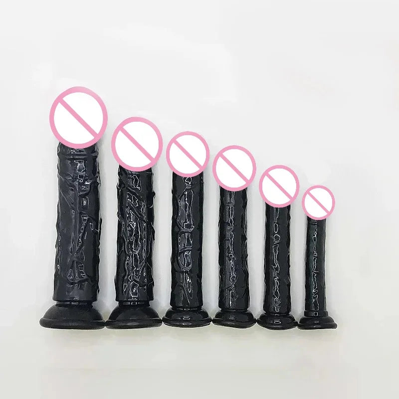 Dildo Realistico in Silicone Nero