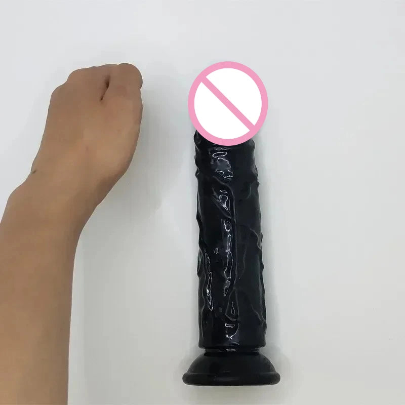 Dildo Realistico in Silicone Nero
