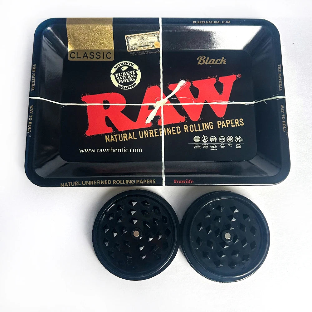 Set Vassoio e Grinder Raw