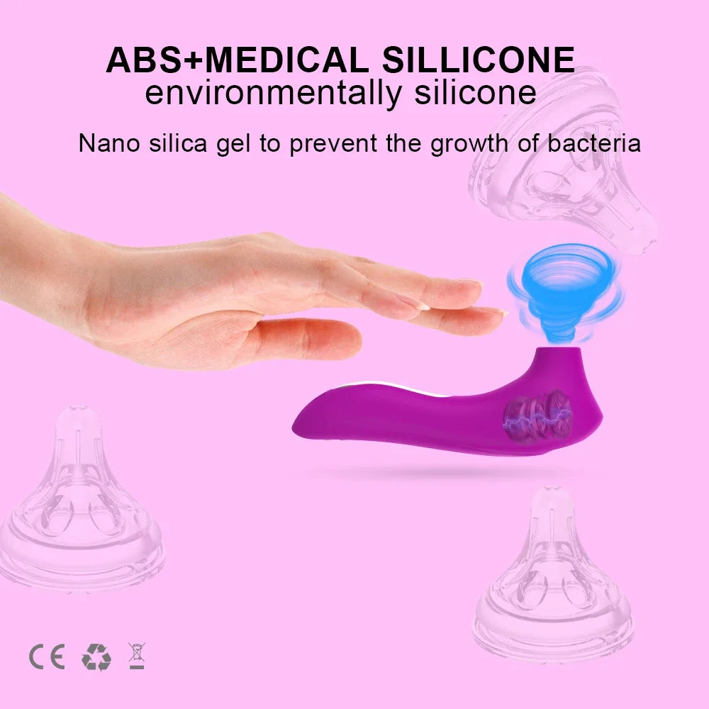 Vibratore Mini con Funzione Leccante