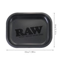 Vassoio Raw per Rollare Nero Opaco