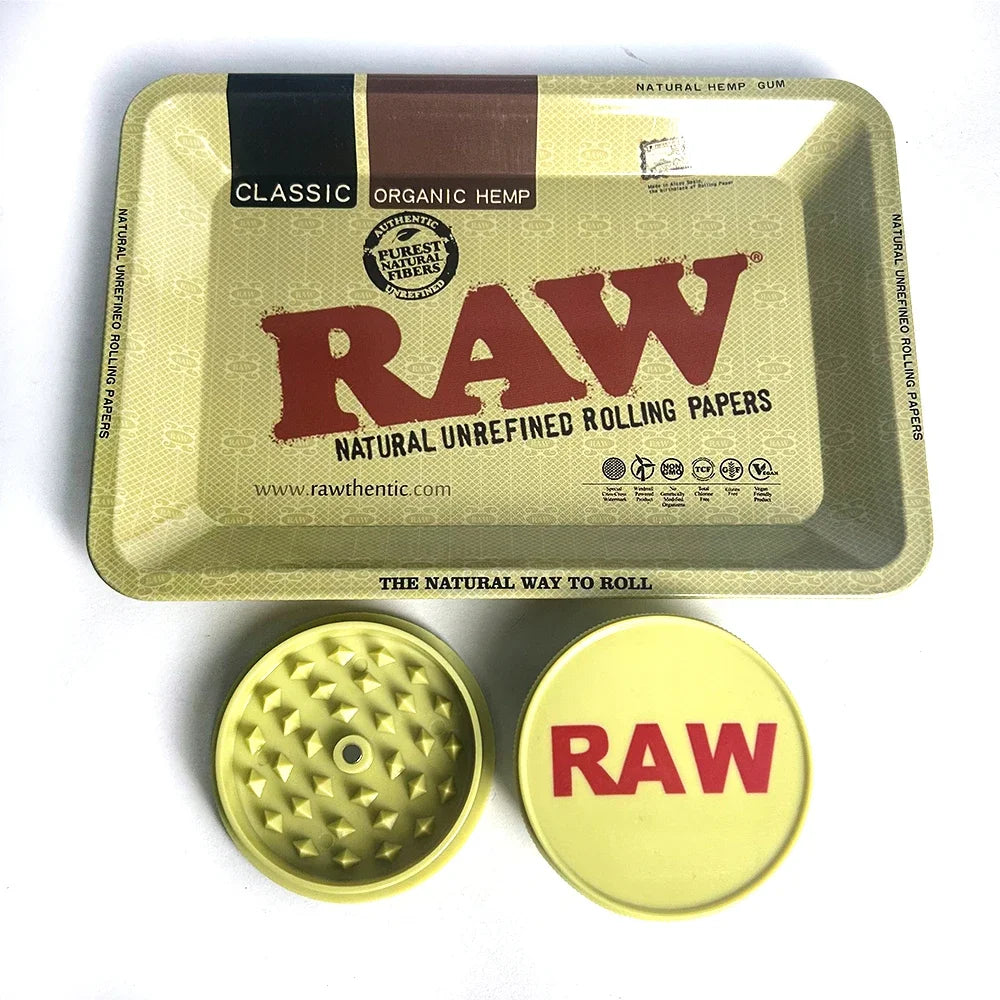Set Vassoio e Grinder Raw